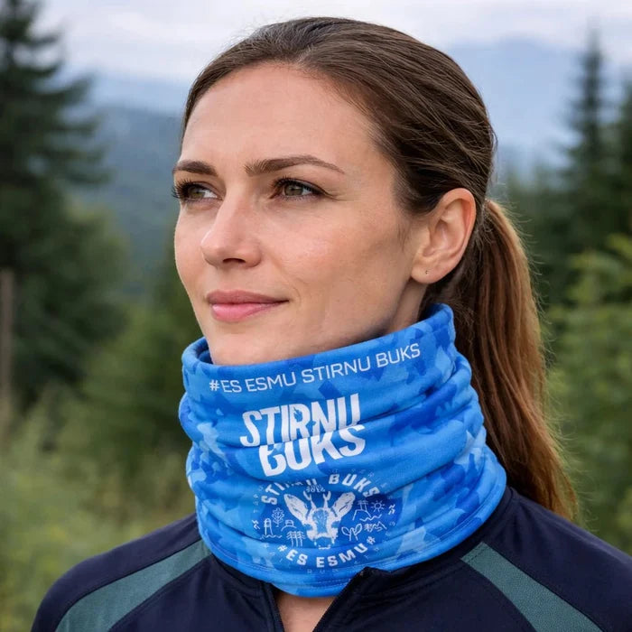 ELEVEN multifunctional scarf cap STIRNU BUKS - blue - ELEVEN SPORTSWEAR - Evelostore