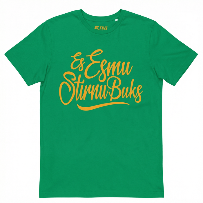 ELEVEN ROE BUCK T-shirt - green/orange - ELEVEN SPORTSWEAR - Evelostore