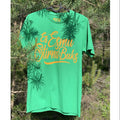 ELEVEN ROE BUCK T-shirt - green/orange - ELEVEN SPORTSWEAR - Evelostore