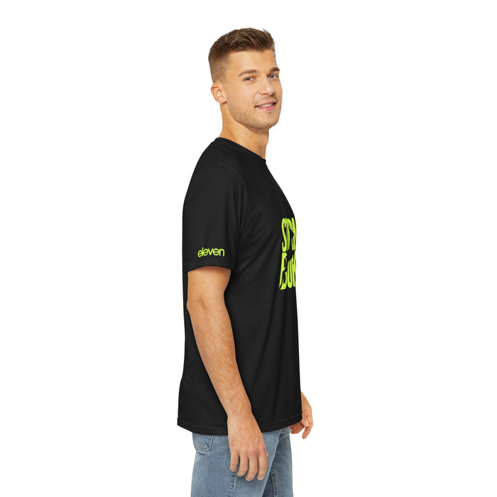 ELEVEN SPORTSWEAR Classic sports t-shirt STIRNU BUKS - black - ELEVEN SPORTSWEAR - Evelostore