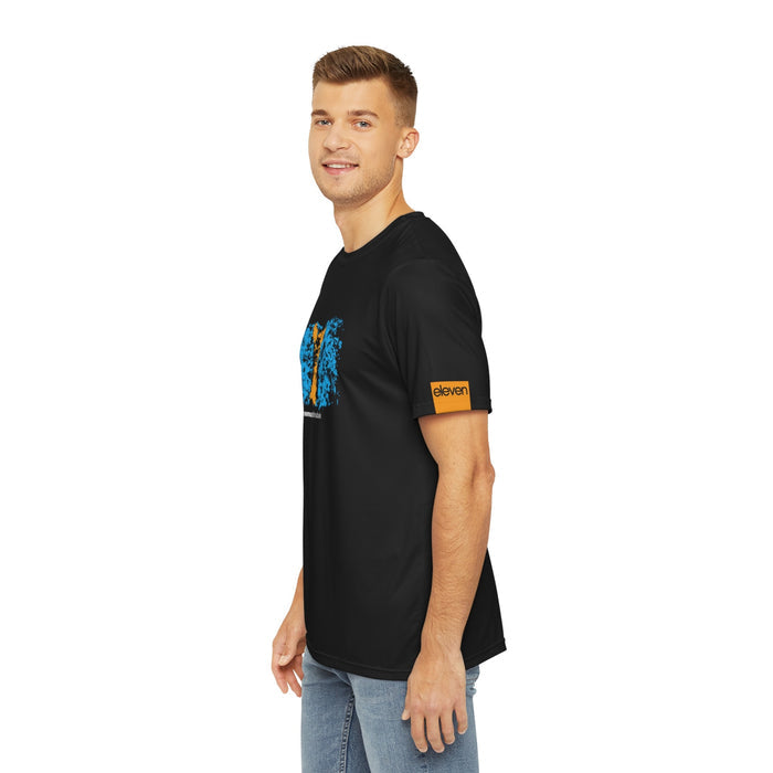 ELEVEN SPORTSWEAR Classic sports t-shirt STIRNU BUKS - black - ELEVEN SPORTSWEAR - Evelostore