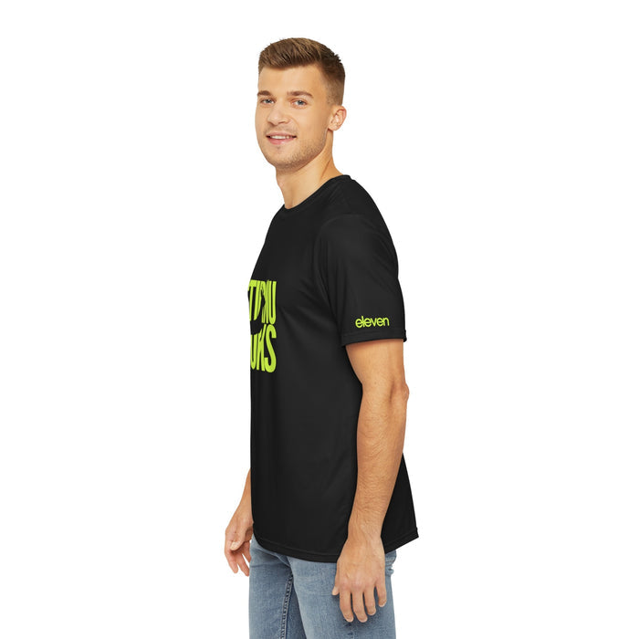 ELEVEN SPORTSWEAR Classic sports t-shirt STIRNU BUKS - black - ELEVEN SPORTSWEAR - Evelostore