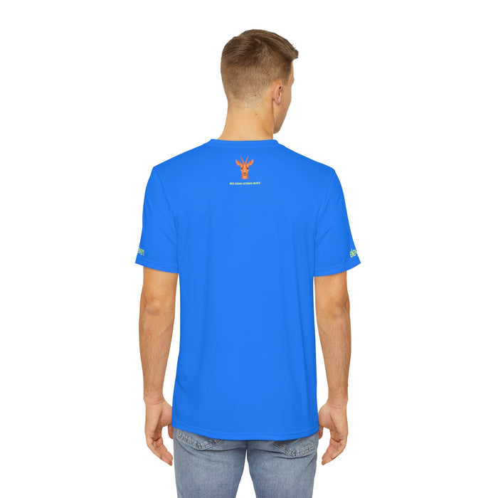 ELEVEN SPORTSWEAR Classic sports t-shirt STIRNU BUKS - blue - ELEVEN SPORTSWEAR - Evelostore