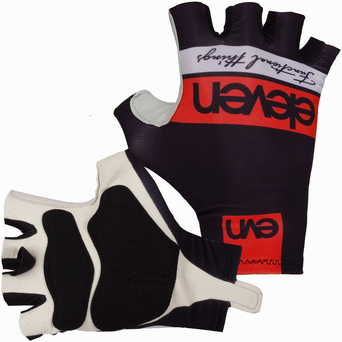 ELEVEN SPORTSWEAR Cycling gloves HORIZONTAL red