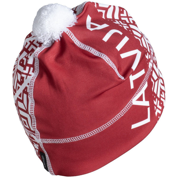 ELEVEN SPORTSWEAR EDDIE Latvia beanie - red - ELEVEN SPORTSWEAR - Evelostore