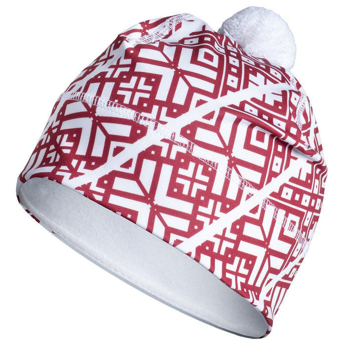 ELEVEN SPORTSWEAR EDDIE Latvia beanie - red - ELEVEN SPORTSWEAR - Evelostore