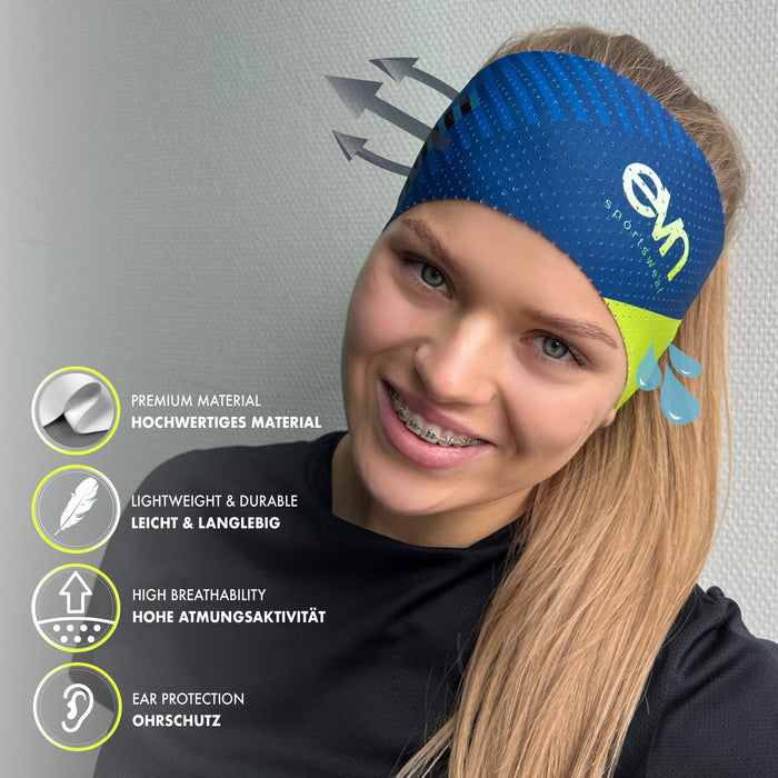 ELEVEN SPORTSWEAR Headband AIR BARS green