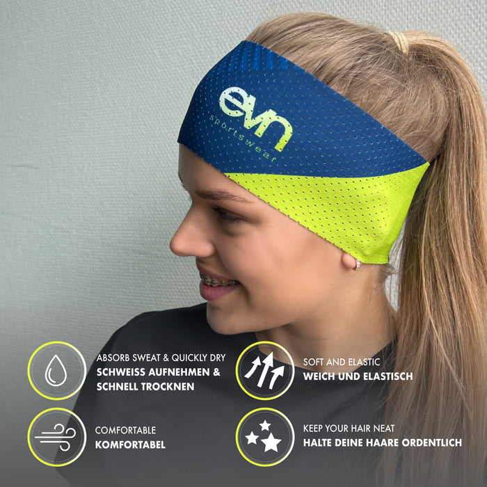 ELEVEN SPORTSWEAR Headband AIR BARS green