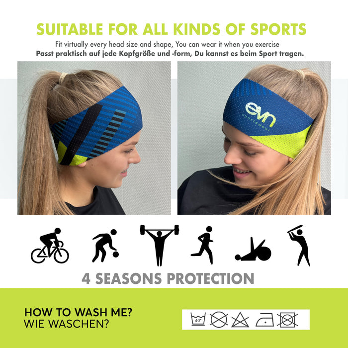 ELEVEN SPORTSWEAR Headband AIR BARS green