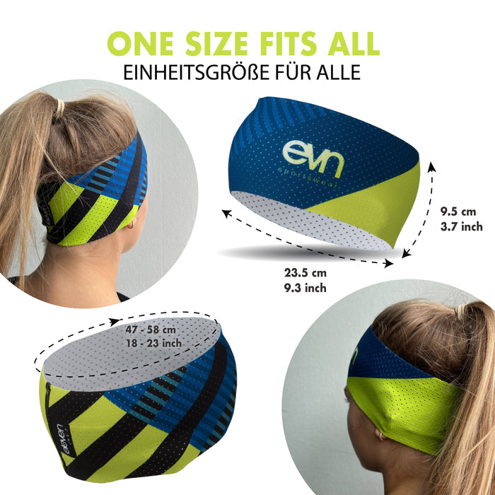 ELEVEN SPORTSWEAR Headband AIR BARS green