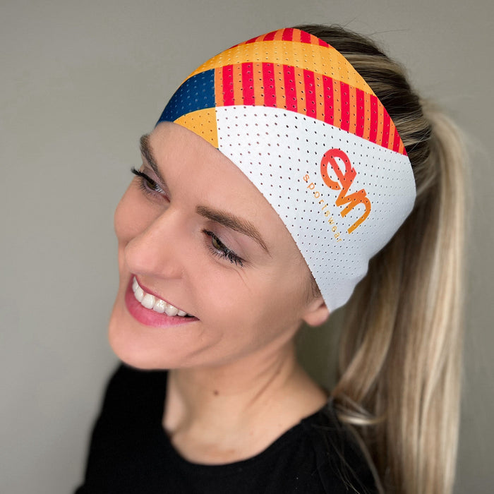 ELEVEN SPORTSWEAR Headband AIR BARS orange