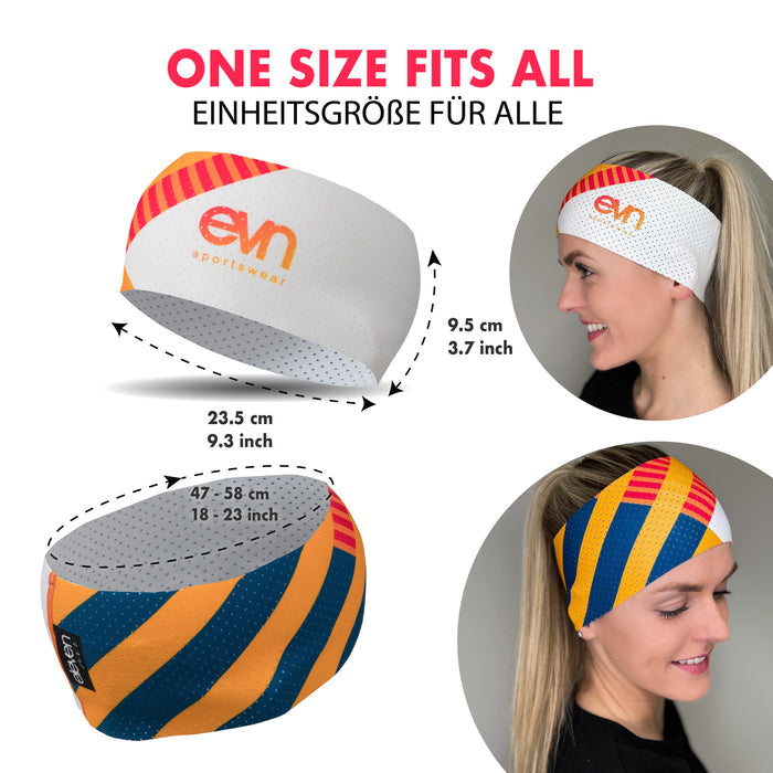ELEVEN SPORTSWEAR Headband AIR BARS orange