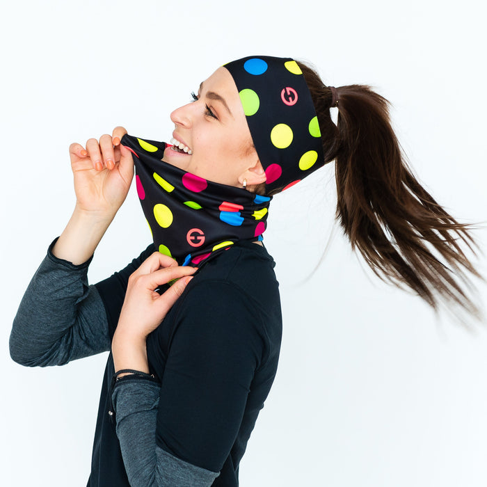 ELEVEN SPORTSWEAR Headband Dolomiti DOTS black