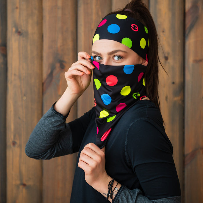 ELEVEN SPORTSWEAR Headband Dolomiti DOTS black