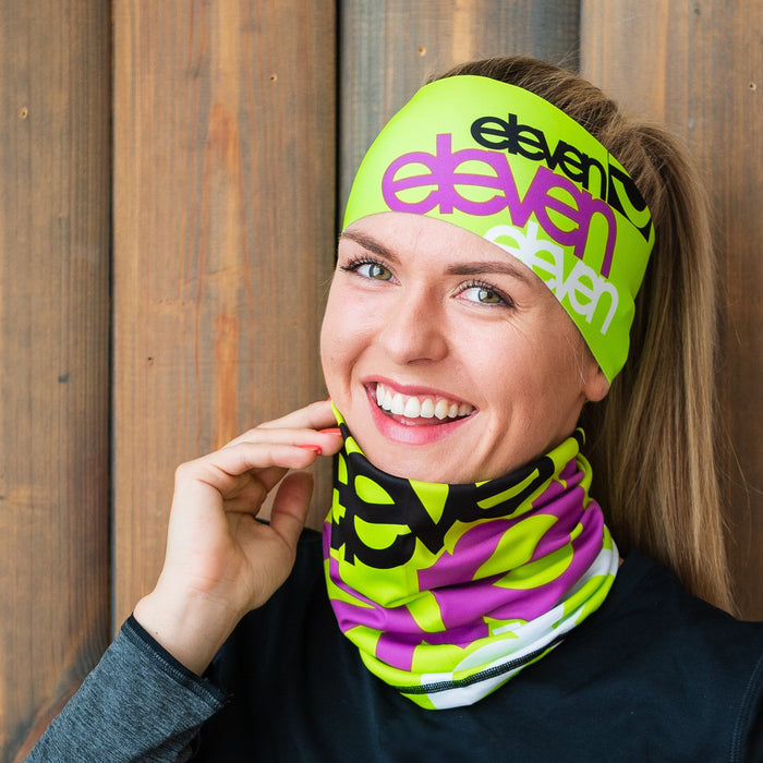 ELEVEN SPORTSWEAR Headband Dolomiti FLUO F14