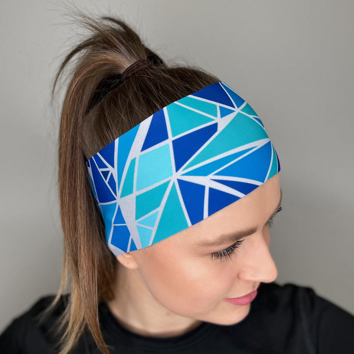 ELEVEN SPORTSWEAR Headband Dolomiti OUTLINE Turquoise