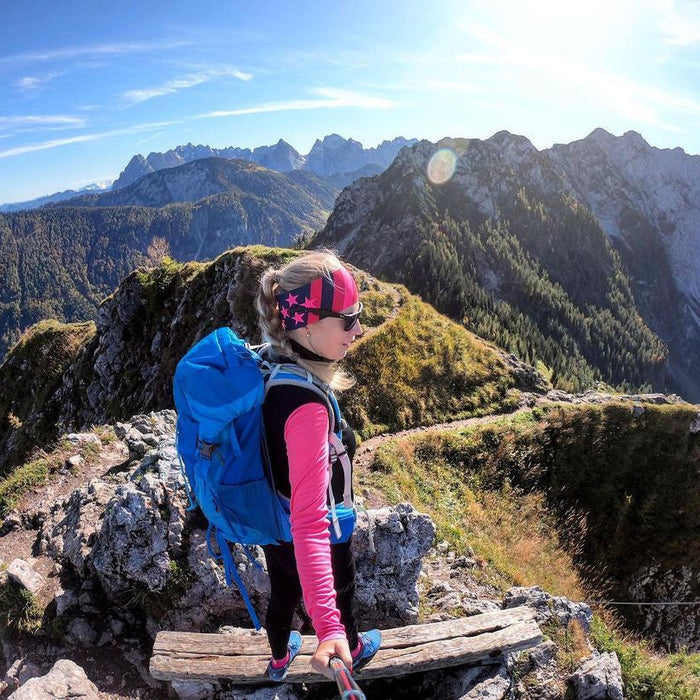 ELEVEN SPORTSWEAR Headband Dolomiti STARS pink