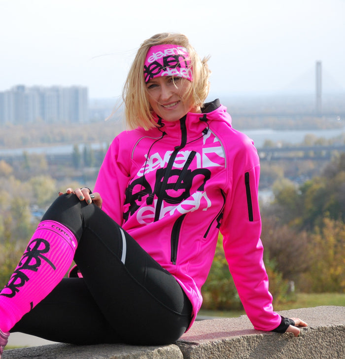 ELEVEN SPORTSWEAR Headband SILVER F32 pink