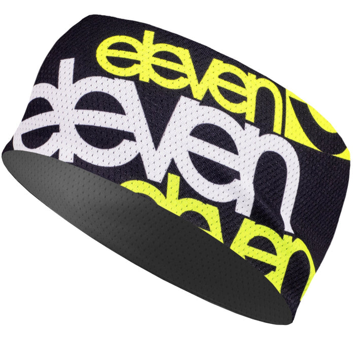 ELEVEN SPORTSWEAR Headband SILVER FLUO black