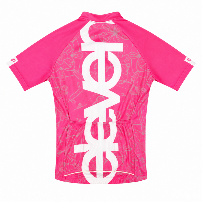 ELEVEN SPORTSWEAR Kid's cycling jersey VERTICAL pink