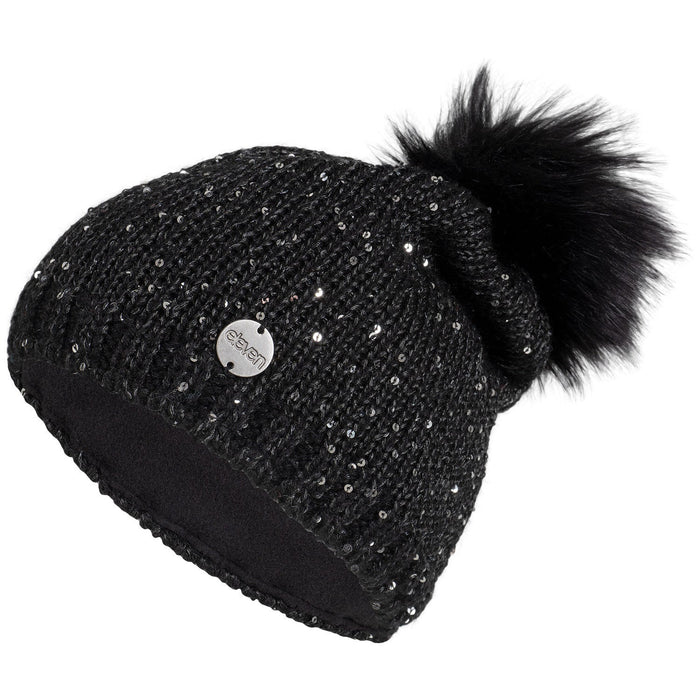 ELEVEN SPORTSWEAR Knitted beanie AVA black