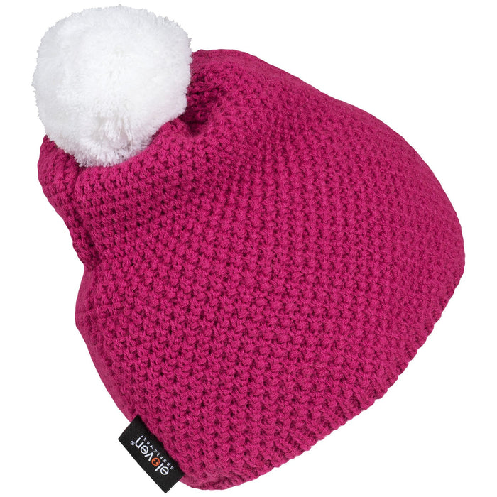 ELEVEN SPORTSWEAR Knitted beanie EVAN dark pink