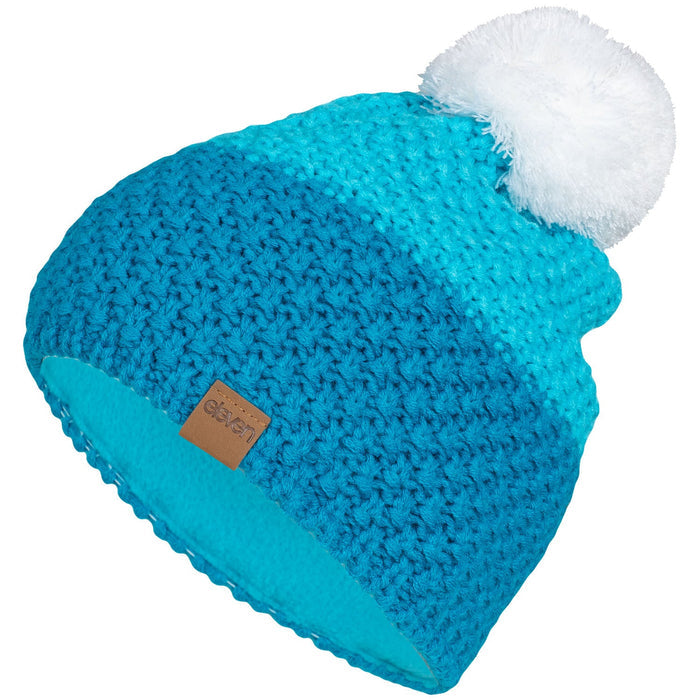 ELEVEN SPORTSWEAR Knitted beanie MAD blue/light blue