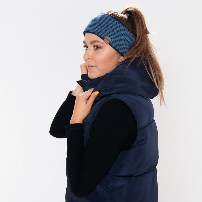 ELEVEN SPORTSWEAR Knitted headband - blue