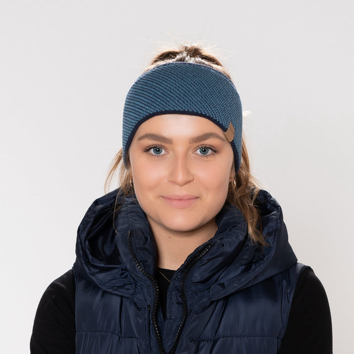 ELEVEN SPORTSWEAR Knitted headband - blue