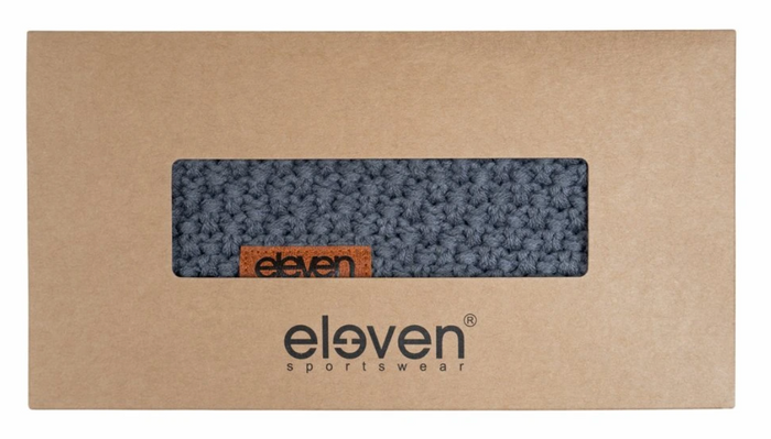ELEVEN SPORTSWEAR Knitted headband blue/grey