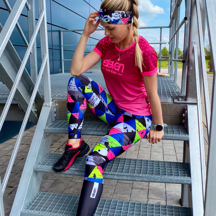 ELEVEN SPORTSWEAR leggings - TRIANGLE MIX - ELEVEN SPORTSWEAR - Evelostore