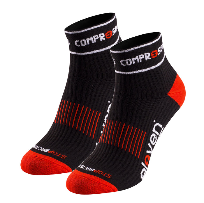 ELEVEN SPORTSWEAR LUCA compression socks - black