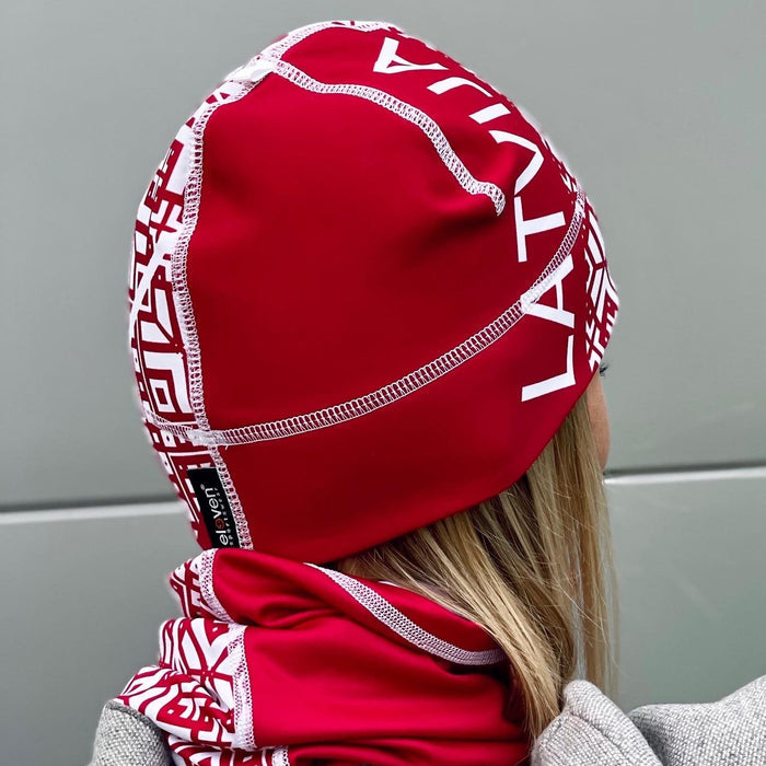 ELEVEN SPORTSWEAR MATTY LATVIA cap - red - ELEVEN SPORTSWEAR - Evelostore
