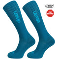 ELEVEN SPORTSWEAR Merino Long compression socks - aqua
