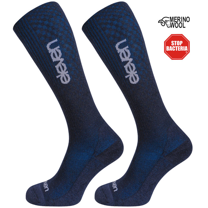 ELEVEN SPORTSWEAR Merino Long compression socks - blue