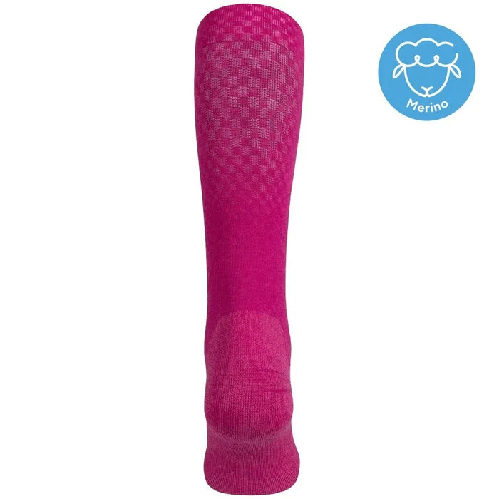 ELEVEN SPORTSWEAR Merino Long compression socks - fuschia