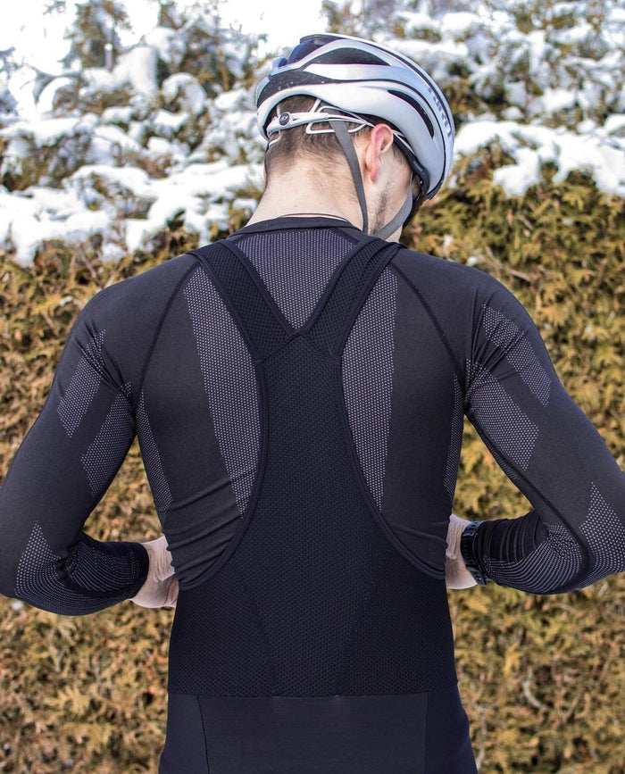 ELEVEN SPORTSWEAR MIRROR THERMO long pants - black - ELEVEN SPORTSWEAR - Evelostore