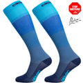 ELEVEN SPORTSWEAR MONO Long compression socks - blue