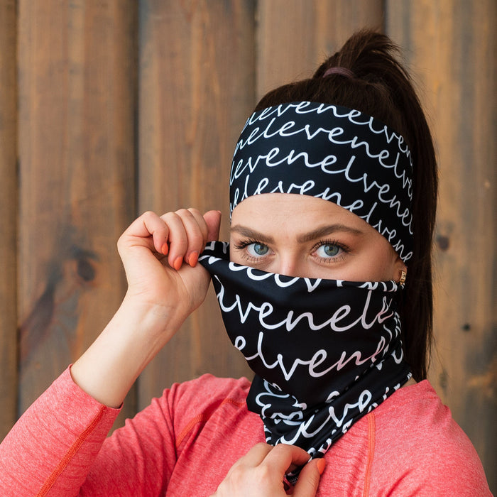 ELEVEN SPORTSWEAR Multifunctional scarf - black