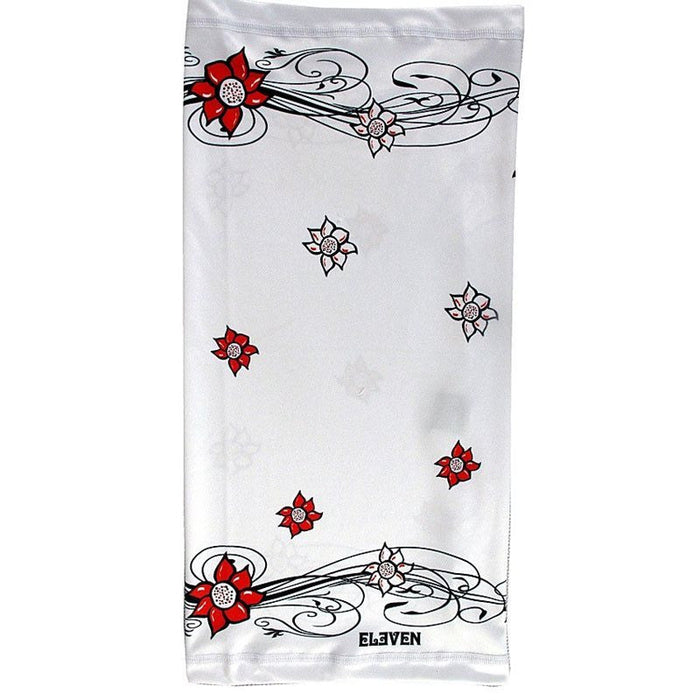 ELEVEN SPORTSWEAR Multifunctional scarf FLOWER white