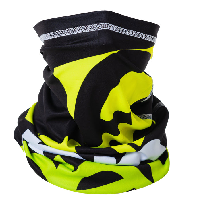 ELEVEN SPORTSWEAR Multifunctional scarf FLUO black
