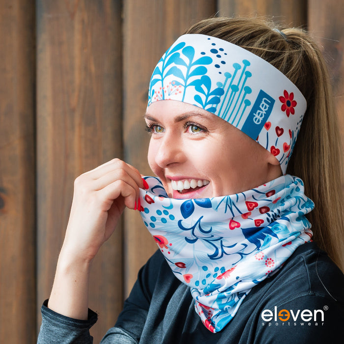 ELEVEN SPORTSWEAR Multifunctional scarf MEADOW white