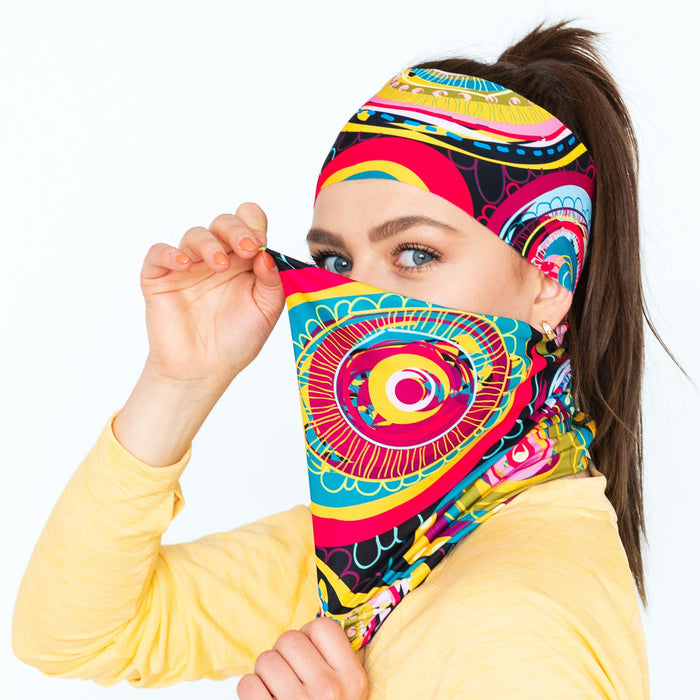 ELEVEN SPORTSWEAR Multifunctional scarf RETRO 17