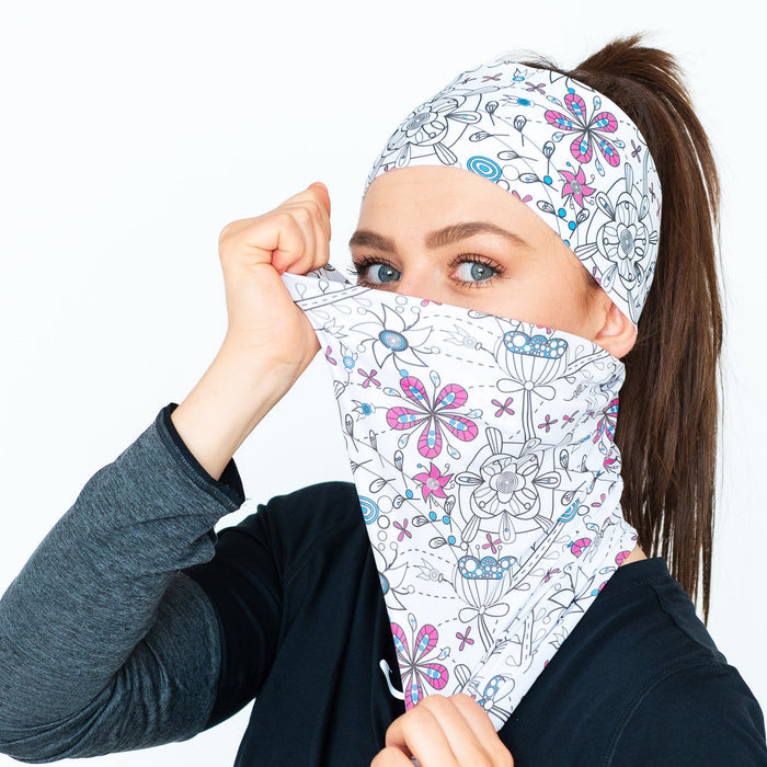 ELEVEN SPORTSWEAR Multifunctional scarf RETRO 29