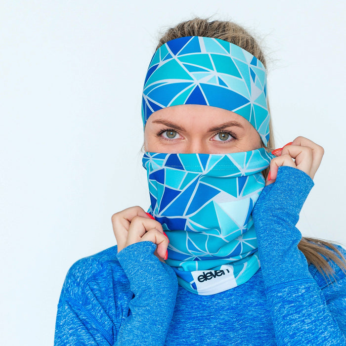 ELEVEN SPORTSWEAR Neck warmer OUTLINE turquoise