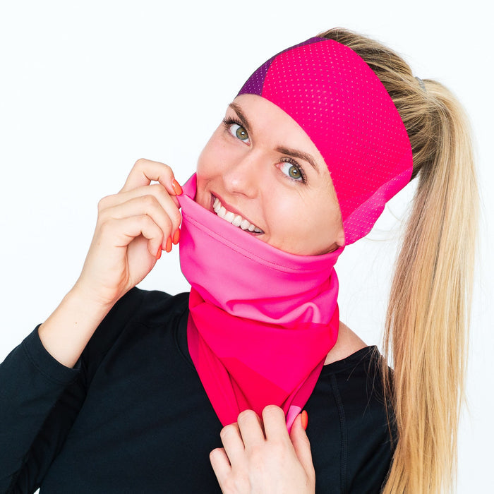 ELEVEN SPORTSWEAR Neck warmer TOP 2 pink