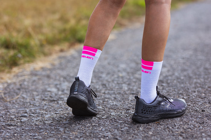 ELEVEN SPORTSWEAR RONDA compression socks - white