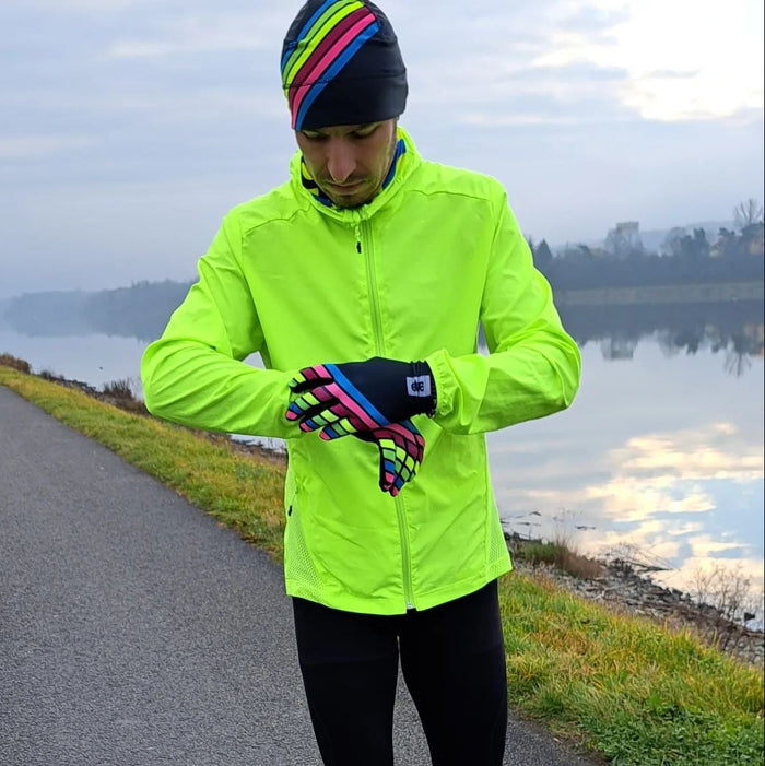 ELEVEN SPORTSWEAR Running gloves STRIPE