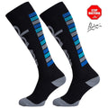 ELEVEN SPORTSWEAR STRIPE Long compression socks - grey