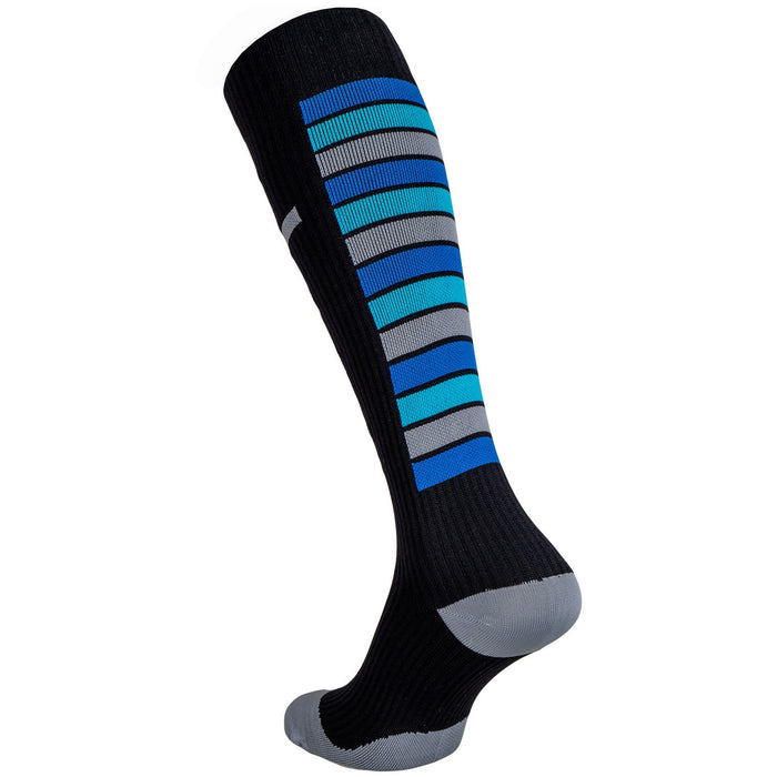 ELEVEN SPORTSWEAR STRIPE Long compression socks - grey